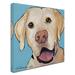 Latitude Run® Lucky Dog Canvas Art Painting Print on Wrapped Canvas in Black | 35 H x 35 W x 2 D in | Wayfair LTRN8014 30965882
