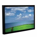 Latitude Run® Sheep Herd Framed Photographic Print Canvas in White | 24 H x 36 W x 2 D in | Wayfair LTRN5366 30801802