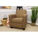 Armchair - Red Barrel Studio® 31" W Armchair Polyester/Fabric in Brown | 36 H x 31 W x 32 D in | Wayfair 98852935A514454487E94F0AF9038F7E