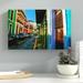 Latitude Run® Old San Juan 11 Photographic Print on Wrapped Canvas Metal in Blue | 22 H x 32 W x 2 D in | Wayfair LTRN8154 30966281