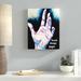 Latitude Run® There's Always Hope Painting Print on Wrapped Canvas in Black/Blue/Pink | 8 H x 10 W x 2 D in | Wayfair LTRN6710 33280932