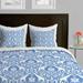 Deny Designs Gina 3 Piece Duvet Cover Set Microfiber/Cotton in Blue | Twin | Wayfair 51477-dlitwi