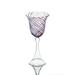 Abigails Swirl All Purpose Wine Glass in Red/Blue | 8.25 H x 4 W in | Wayfair 725336