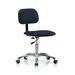 Perch Chairs & Stools Drafting Chair Aluminum/Upholstered in Gray/Black | 27.5 H x 24 W x 24 D in | Wayfair LBBAC1-BIMF