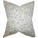 The Pillow Collection Laras Floral Cotton Throw Pillow Polyester/Polyfill/Cotton | 22 H x 22 W in | Wayfair P22-PP-FOXY-CAMBRIDGE-NATURAL-