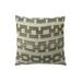 Plutus Brands Square Link Handmade Throw Pillow Polyester/Polyfill/Synthetic/Polyester/Cotton Blend | 22 H x 22 W in | Wayfair PB11187-2222-SP