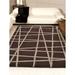 Brown 108 x 0.75 in Area Rug - Orren Ellis Hultgren Geometric Handmade Tufted Wool Area Rug Wool | 108 W x 0.75 D in | Wayfair