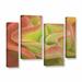 Red Barrel Studio® Kalanchoe Luciae the Beautiful 4 Piece Painting Print on Gallery Wrapped Canvas Set Canvas in White | Wayfair RDBS5325 31449085