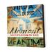 "In The Meantime" by Rodney White Vintage Advertisement on Wrapped Canvas whiteCanvas | 36 H x 36 W x 1.5 D in | Wayfair SC0373636-RW