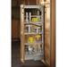 Rev-A-Shelf Adjustable Pantry System for Tall Pantry Cabinets Steel in Gray | 74 H x 14 W x 21.6875 D in | Wayfair 5773-14-CR-1