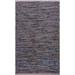 Black/Gray 60 x 0.25 in Area Rug - Rosecliff Heights Parker Hand-Woven Area Rug Cotton | 60 W x 0.25 D in | Wayfair ROHE1378 38744873