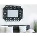 Rosdorf Park Bridgelands Glam Beveled Accent Wall Mirror Resin | 43 H x 33 W x 1.5 D in | Wayfair ROSP4993 42275583