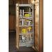 Rev-A-Shelf Adjustable Pantry System for Tall Pantry Cabinets Steel in Gray | 74 H x 8 W x 21.6875 D in | Wayfair 5773-08-CR-1