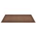 Symple Stuff Polynib Solid Indoor Only Door Mat Synthetics in White/Brown | Rectangle 2' x 3' | Wayfair SYPL3745 42926899