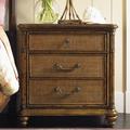 Tommy Bahama Home Bali Hai Sojourn Nightstand Wood/Upholstered in Brown | 32.5 H x 32 W x 20 D in | Wayfair 593-621