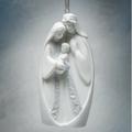 The Holiday Aisle® God's Gift Hanging Figurine Ceramic/Porcelain in White | 4.13 H x 1.88 W x 1.25 D in | Wayfair THDA1806 41615440