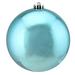 The Holiday Aisle® Shatterproof Christmas Ball Ornament 6" (150mm) Plastic in Blue | 7 H x 6 W x 6 D in | Wayfair THDA4295 42468365