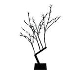 The Holiday Aisle® Cherry Tree Lighting Bulb, Metal in White | 30 H x 7 W x 7 D in | Wayfair THDA4840 42672877