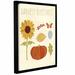 The Holiday Aisle® 'Autumn Song VI' Framed Painting Print on Wrapped Canvas Metal in Green/Orange/Yellow | 32 H x 24 W x 2 D in | Wayfair