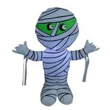 The Holiday Aisle® Halloween Inflatable Mummy Polyester in Green/White | 48.8 H x 42.52 W x 17.7 D in | Wayfair THLA2722 39716786