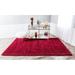 White 36 x 24 x 2.5 in Area Rug - Marilyn Monroe Red Area Rug Polyester | 36 H x 24 W x 2.5 D in | Wayfair 3140543