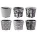 Dakota Fields Alexys Round w/ Lattice Design Body 6 Piece Terracotta Pot Planter Set Clay & Terracotta | 4.75 H x 5.5 W x 5.5 D in | Wayfair