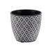 Bungalow Rose Diggs Cement Pot Planter Stone in Black | 5 H x 5.25 W x 5.25 D in | Wayfair CA25CB73881A4D728A45F760B69AE8A9