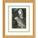 Global Gallery Snowy Owl by John James Audubon Framed Painting Print Paper in Green | 30 H x 26 W x 1.5 D in | Wayfair DPF-132747-1620-102