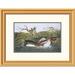 Global Gallery American Pied-Bill Dobchick by John James Audubon Framed Painting Print Paper | 20.08 H x 26 W x 1.5 D in | Wayfair