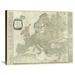 Global Gallery Composite: Europe, 1787 by Thomas Kitchin Graphic Art on Wrapped Canvas Canvas | 25 H x 30 W x 1.5 D in | Wayfair GCS-295568-30-146