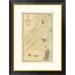 Global Gallery Civil War Map of the Region between Gettysburg, PA & Appomattox Court House, VA, 1869 Framed Graphic Art | Wayfair DPF-295388-22-296