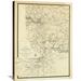 Global Gallery Civil War Map Showing the Operations of the Armies against Richmond & Petersburg, 1865 Graphic Art on Wrapped Canvas in White | Wayfair