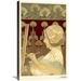 Global Gallery 'Woman Painting' by Privat Livemont Vintage Advertisement on Wrapped Canvas Canvas | 30 H x 18.9 W x 1.5 D in | Wayfair