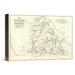 Global Gallery Civil War Map of The Field of Shiloh, Near Pittsburgh Landing, Tennessee, 1862 by Otto H. Matz Graphic Art on Wrapped Canvas Canvas | Wayfair