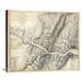 Global Gallery Civil War Map of the Country Adjacent to Harper's Ferry, Virginia, 1863 by John E. Weyss Graphic Art on Wrapped Canvas | Wayfair