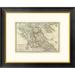 Global Gallery Ancient Greece, Northern, 1829 Framed Graphic Art Paper in Gray | 21 H x 26 W x 1.5 D in | Wayfair DPF-295246-16-296
