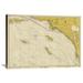 Global Gallery 'Nautical Chart - San Diego to Santa Rosa Island ca. 1975 - Sepia Tinted' Graphic Art Print on Wrapped Canvas Canvas | Wayfair