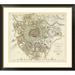 Global Gallery Vienna, Austria, 1833 Framed Graphic Art Paper in Gray | 41 H x 46 W x 1.5 D in | Wayfair DPF-295317-36-296