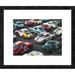 Global Gallery 'Vintage sport cars at Grand Prix, Nurburgring' Framed Photographic Print Paper in Gray | 20 H x 24 W x 1.5 D in | Wayfair
