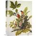 Global Gallery 'American Robin' by John James Audubon Painting Print on Wrapped Canvas in Green | 22 H x 15.6 W x 1.5 D in | Wayfair