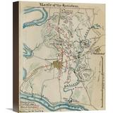 Global Gallery Battle of Antietam or Sharpsburg #1 Graphic Art on Wrapped Canvas Canvas | 16 H x 13 W x 1.5 D in | Wayfair GCS-379305-16-144