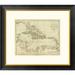 Global Gallery Map of the West Indies, 1796 by John Reid Framed Graphic Art Paper | 23 H x 26 W x 1.5 D in | Wayfair DPF-295213-16-296