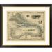 Global Gallery 'West India Islands, 1851' by R.M. Martin Framed Graphic Art Paper in Gray | 22 H x 26 W x 1.5 D in | Wayfair DPF-295628-16-296