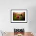 Global Gallery 'A Pink Childhood Memory' by Shenshen Dou Framed Photographic Print Glass/Paper in Green/Pink | 22.1 H x 28 W x 1.5 D in | Wayfair