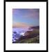 Global Gallery 'Bixby Bridge, Big Sur, California' Framed Photographic Print Paper in Blue/Indigo | 22 H x 18 W x 1.5 D in | Wayfair