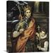 Global Gallery 'Saint Louis King Of France w/ A Page' by El Greco Painting Print on Wrapped Canvas in Black/Gray/Orange | Wayfair GCS-372931-22-142