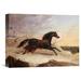 Global Gallery 'Arabs Chasing a Loose Arab Horse in an Eastern Landscape' by John Frederick Herring Painting Print on Wrapped Canvas | Wayfair