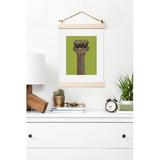 Wrought Studio™ Hello Person by Valentina Ramos - Graphic Art Print on Paper in Brown/Green | 14 H x 11 W x 0.13 D in | Wayfair VKGL5723 33132593
