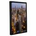 Wrought Studio™ Chicago Skyline at Dusk - Photograph Print Canvas in White | 36 H x 24 W x 2 D in | Wayfair VKGL8123 36925287