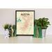 Wrought Studio™ 'Austin City Map' Graphic Art Paper | 24 H x 18 W x 0.05 D in | Wayfair VRKG7596 43631171